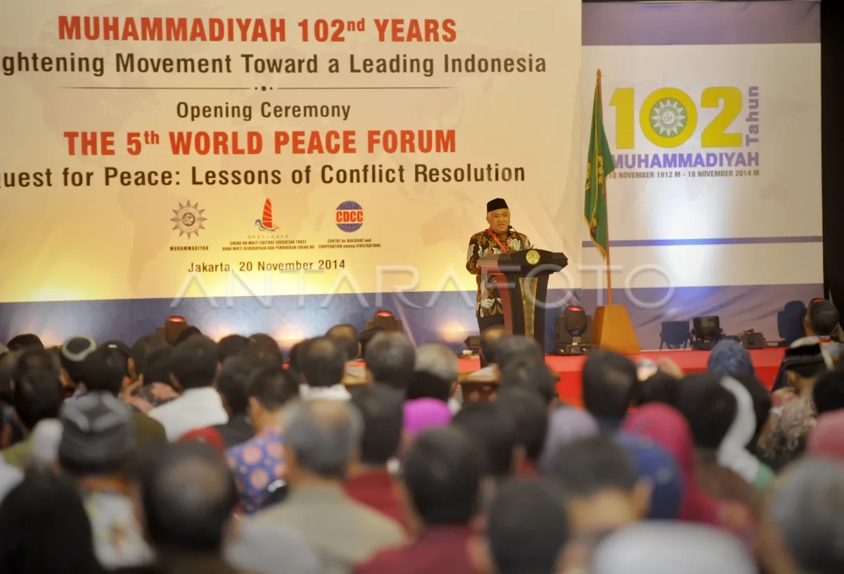 Satukan Pemikiran Tokoh Melalui World Peace Forum